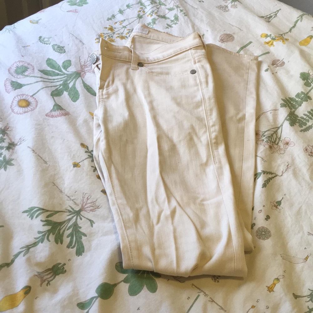 White jeans